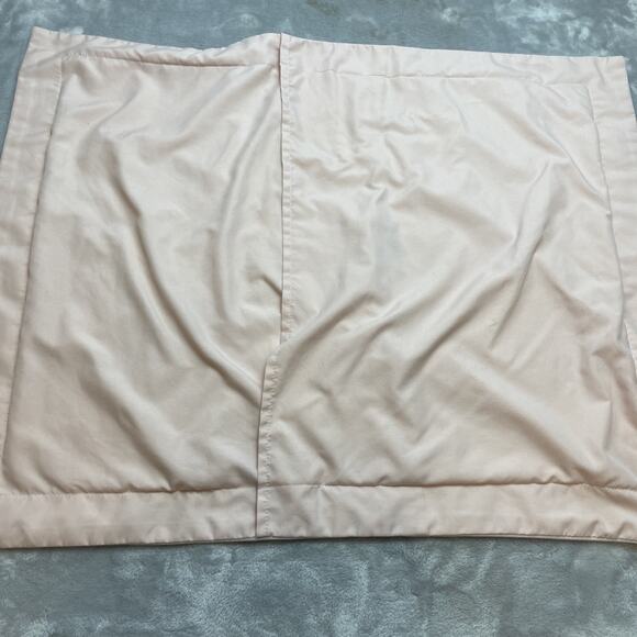 Juicy Couture Black Label Standard Pillow Sham Pink Velour Embroidered Monogram - Picture 2 of 8